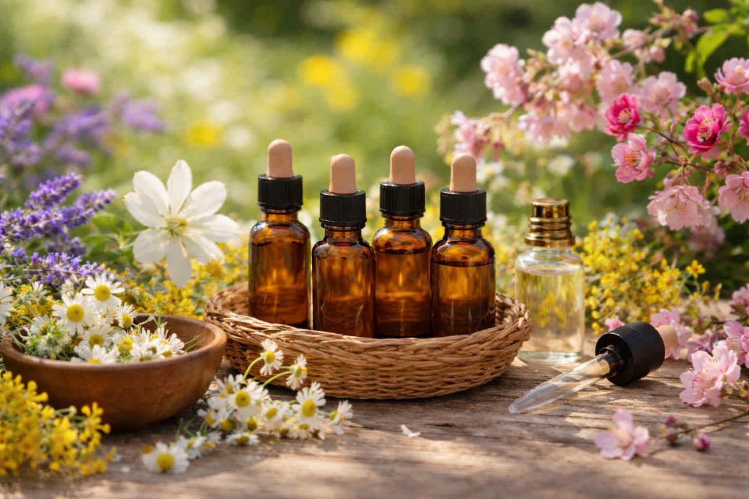 Terapia kwiatami Bacha: co potrafi, co mówią na jej temat badania i które naturalne alternatywy są naprawdę skuteczne